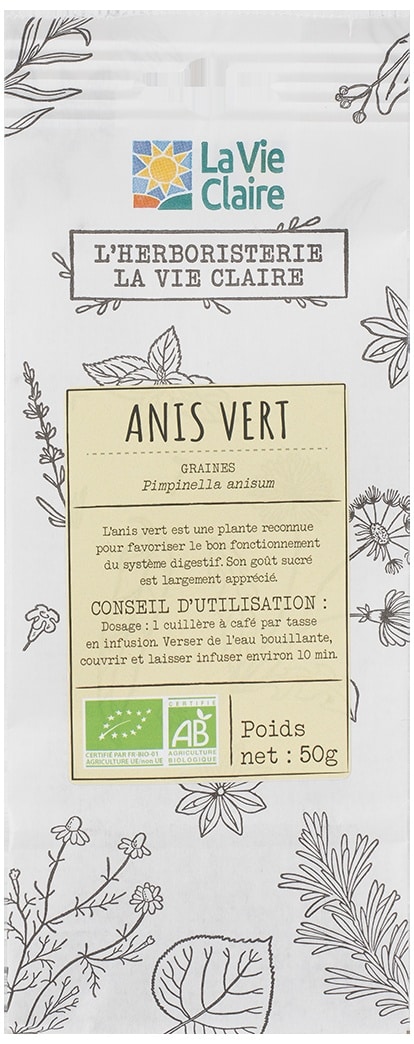 Anis vert graines bio