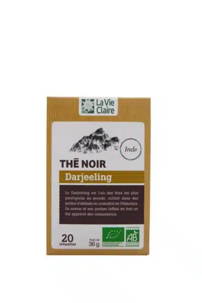 Thé noir Darjeeling bio