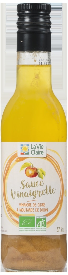 Sauce vinaigrette VINAIGRE DE CIDRE & MOUTARDE DE DIJON
