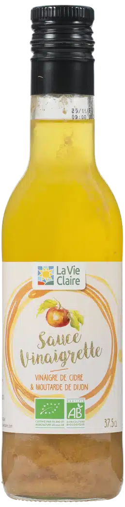 Sauce vinaigrette VINAIGRE DE CIDRE & MOUTARDE DE DIJON