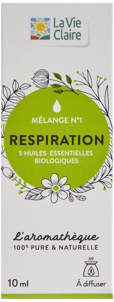 Huile essentielle respiration bio