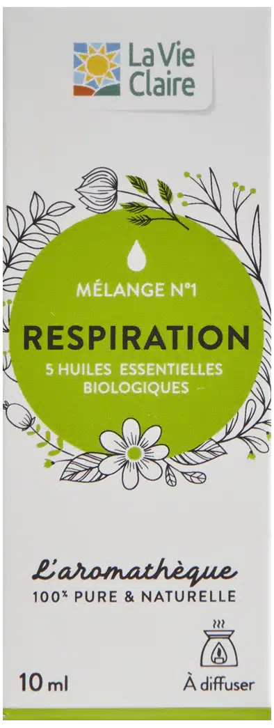 Huile essentielle respiration bio