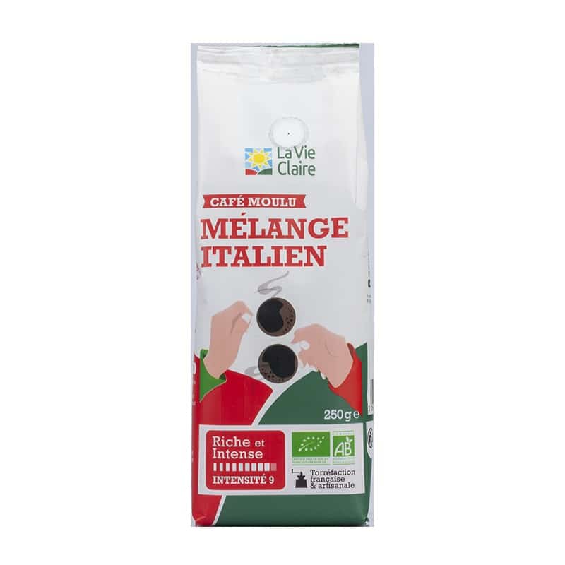 Mélange italien moulu bio