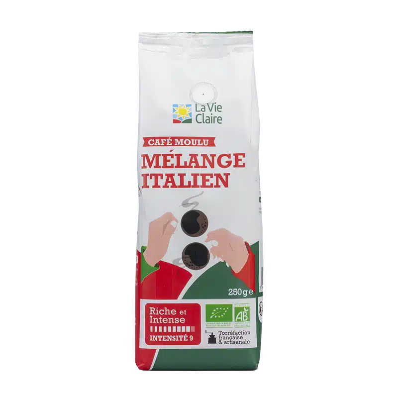 Mélange italien moulu bio