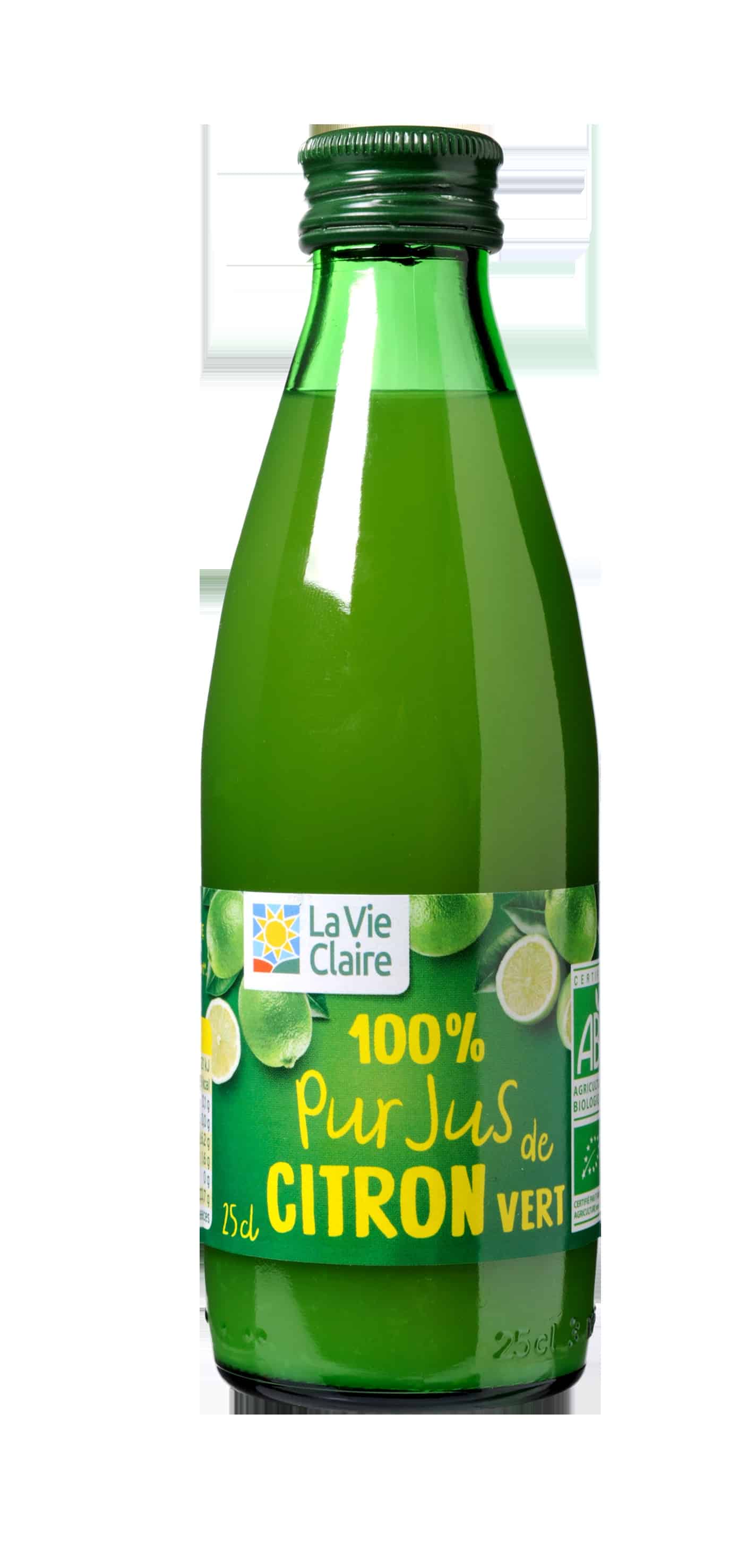 Pur jus de citron vert bio