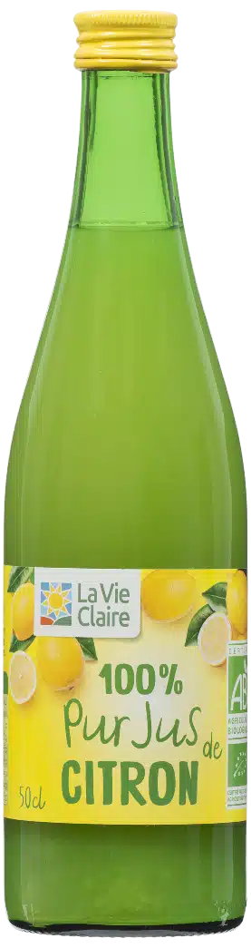 Pur jus de citron bio