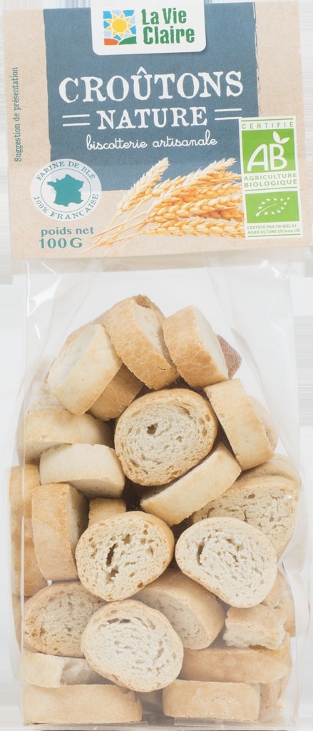 Croûtons nature bio