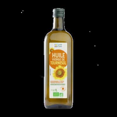 Huile de tournesol vierge biologique