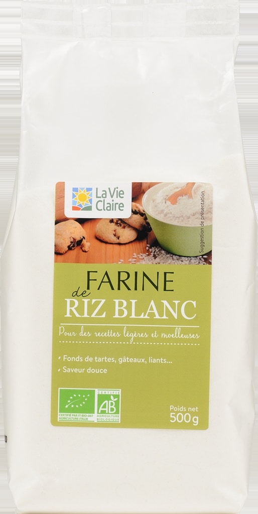 Farine de riz blanc bio