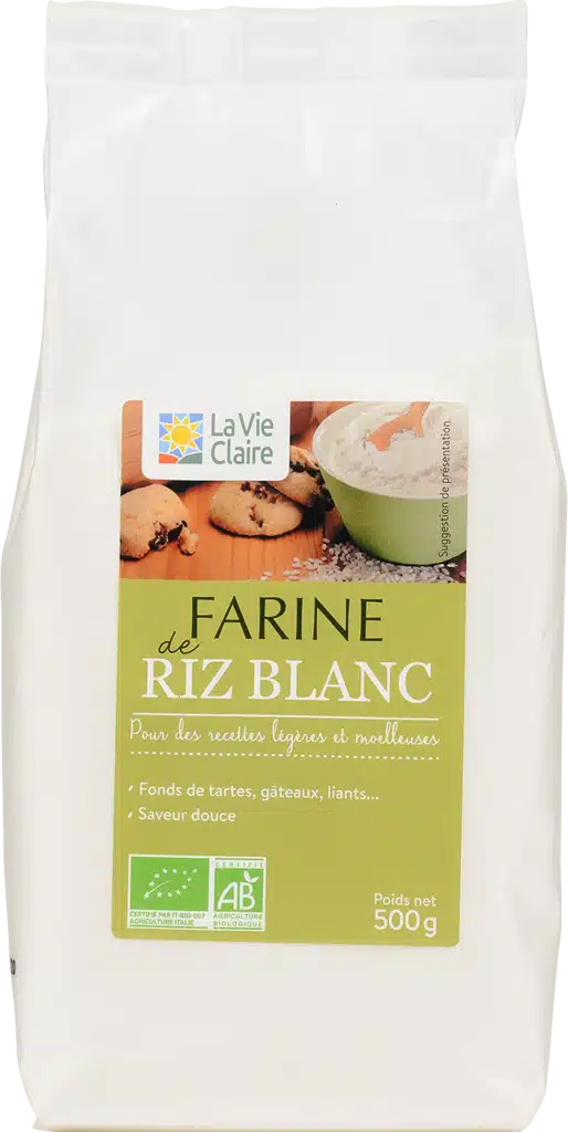 Farine de riz blanc bio