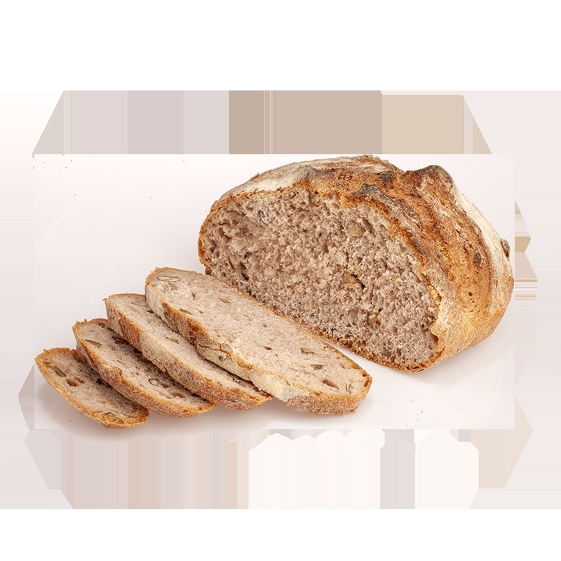 Boule aux noix et noisettes bio