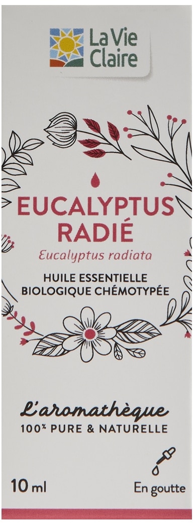 Huile essentielle d'eucalyptus radié bio