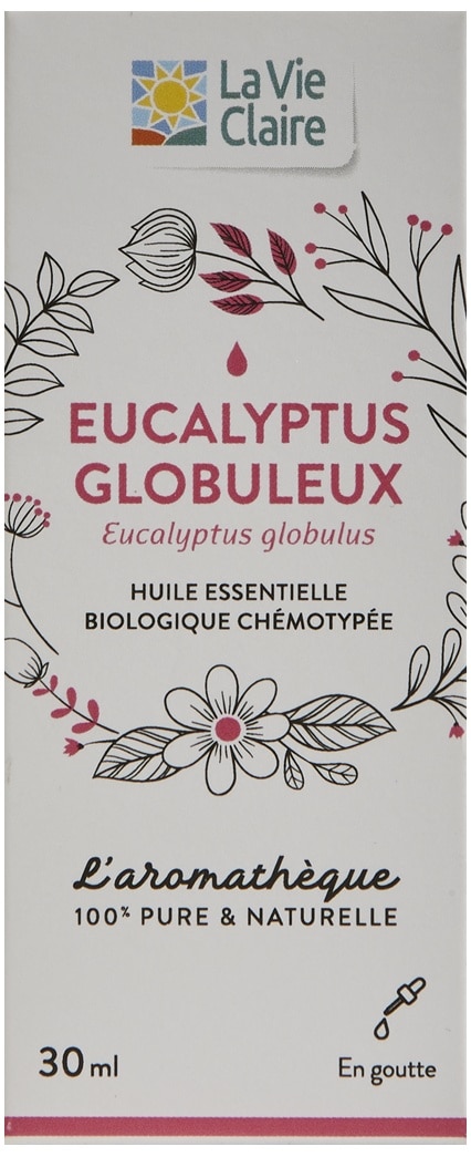 Huile essentielle d'eucalyptus globuleux bio