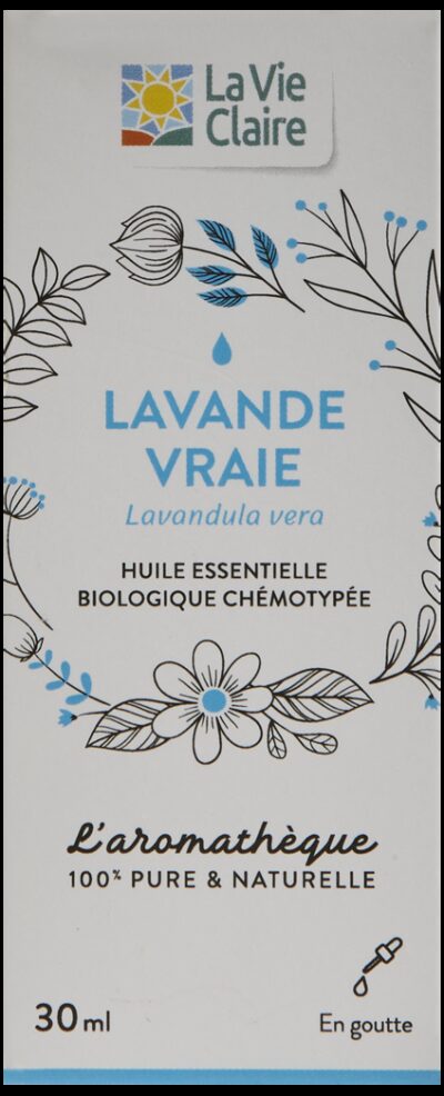 Huile essentielle de lavande vraie bio
