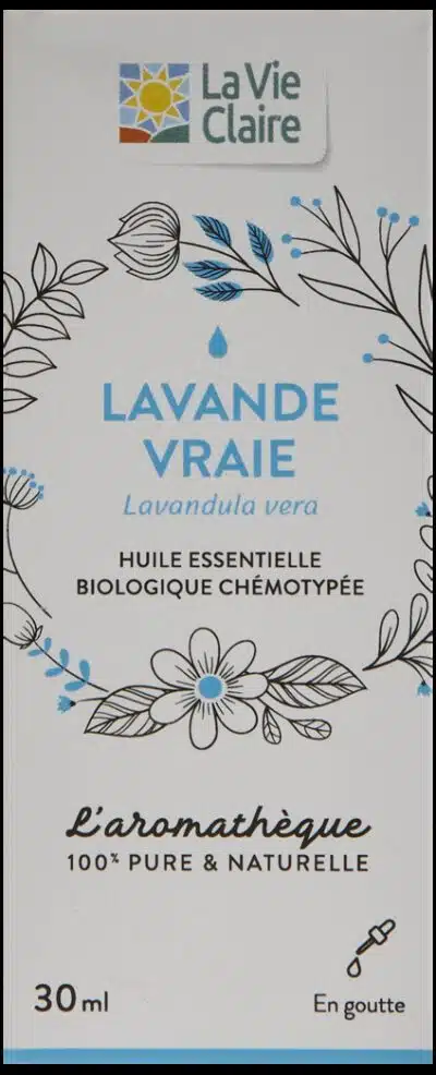 Huile essentielle de lavande vraie bio