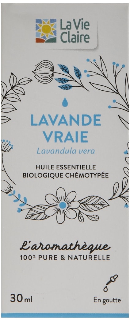 Huile essentielle de lavande vraie bio