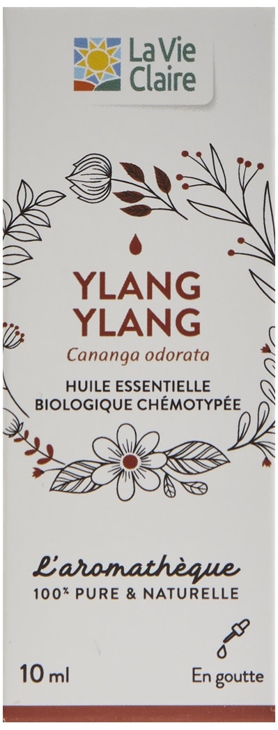 Huile essentielle d'ylang ylang bio