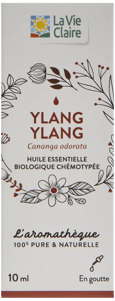 Huile essentielle d'ylang ylang bio