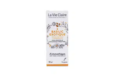 Huile Essentielle basilic linalol bio