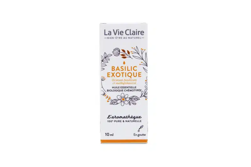 Huile Essentielle basilic linalol bio