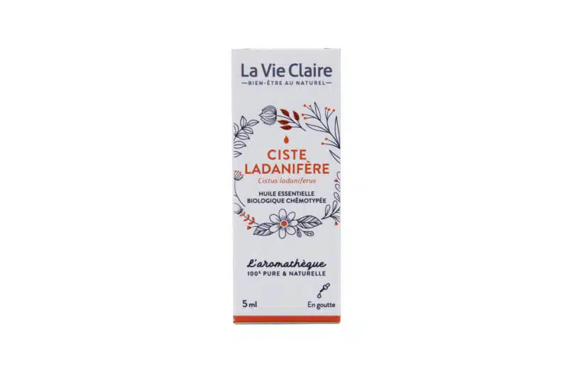 Huile Essentielle ciste ladanifère bio