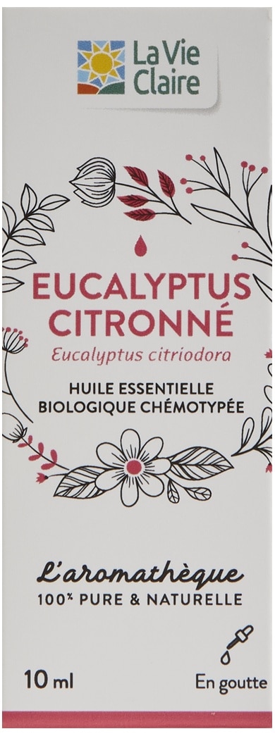 Huile essentielle d'eucalyptus citronné bio