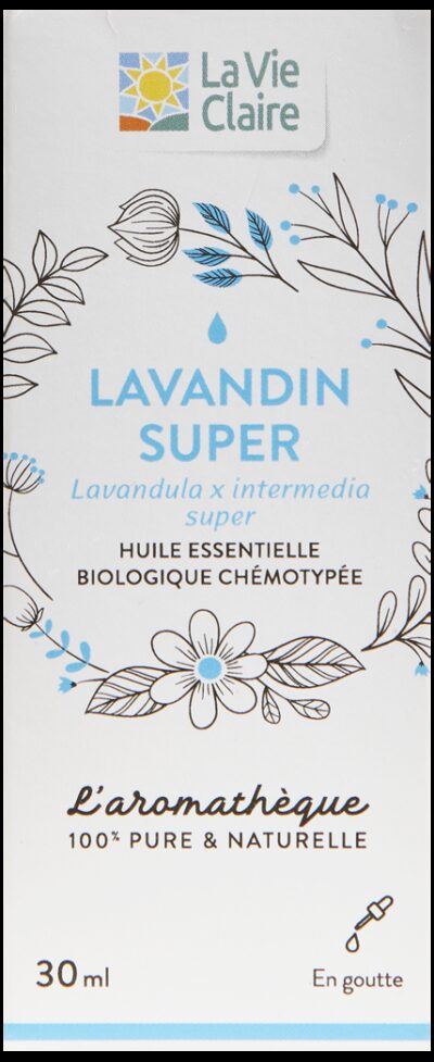 Huile essentielle de lavandin super bio