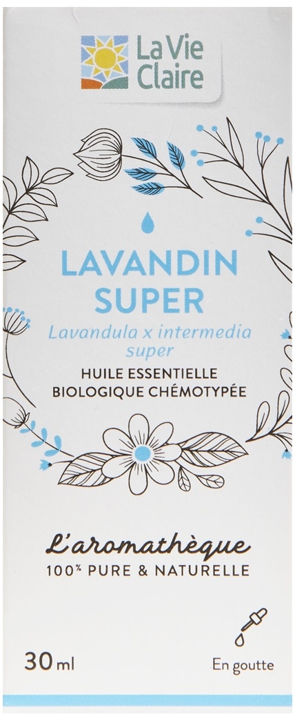 Huile essentielle de lavandin super bio
