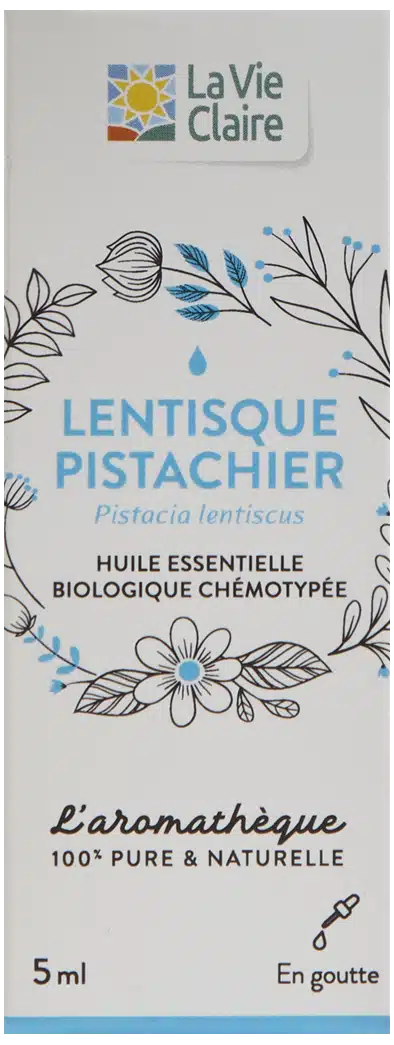 Huile essentielle Lentisque pistachier bio