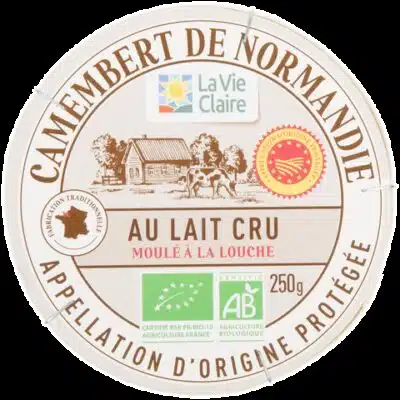 Camembert de Normandie au lait cru bio