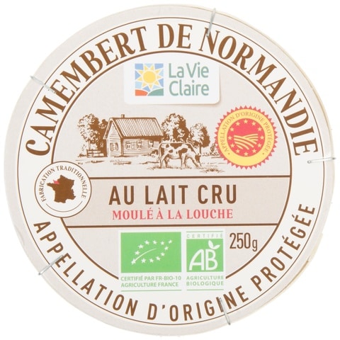 Camembert de Normandie au lait cru bio