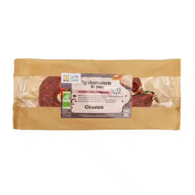Chorizo bio courbe 200g