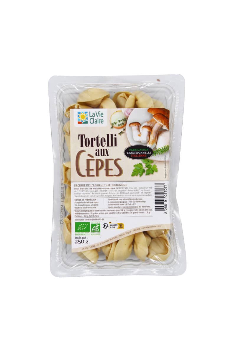 Tortelli aux cèpes