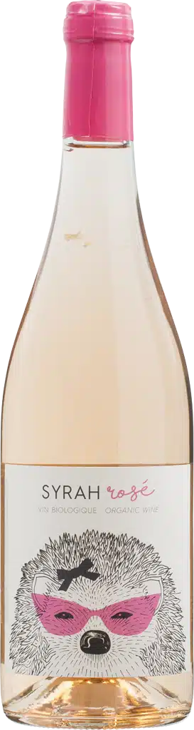 Vin de France syrah rosé bio