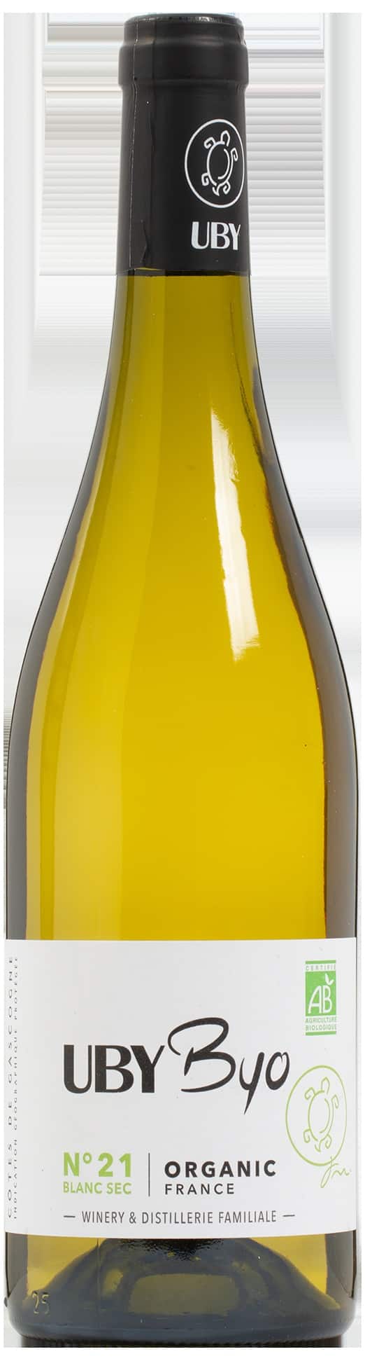 Vin blanc sec Bio IGP Gascogne