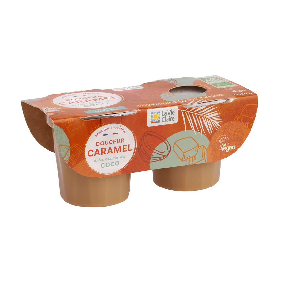 DOUCEUR COCO CARAMEL 2X100G
