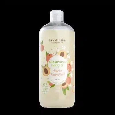 Shampoing douche à la pêche