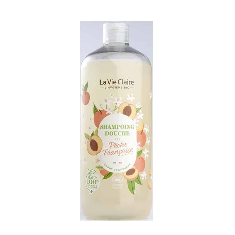 Shampoing douche à la pêche