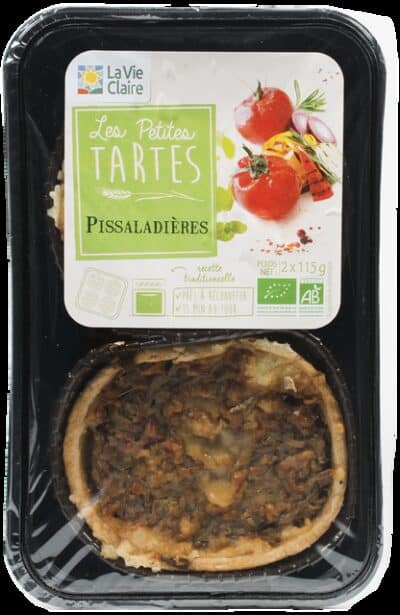 Tarte pissaladière bio