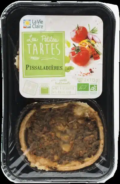 Tarte pissaladière bio