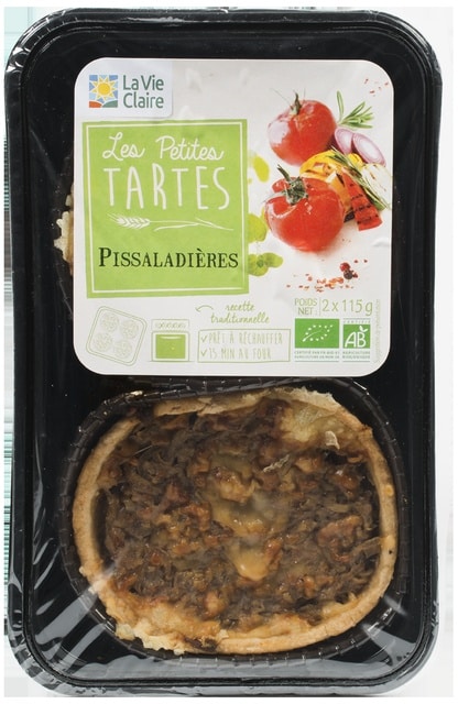 Tarte pissaladière bio