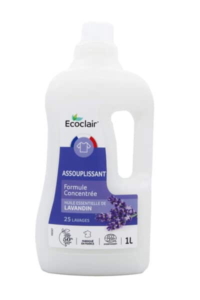Assouplissant à l'huile essentielle de lavandin