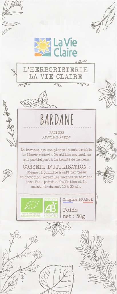 Bardane racine bio