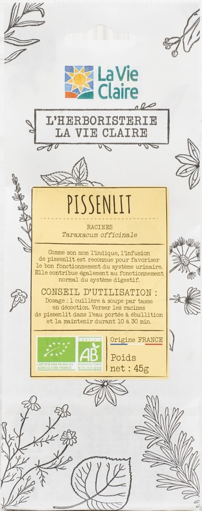 Pissenlit racines bio