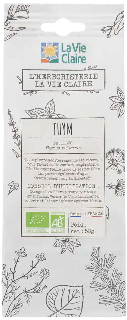 Thym feuillles bio