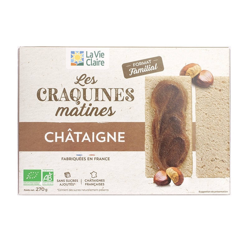 Tartines craquantes châtaigne 270g