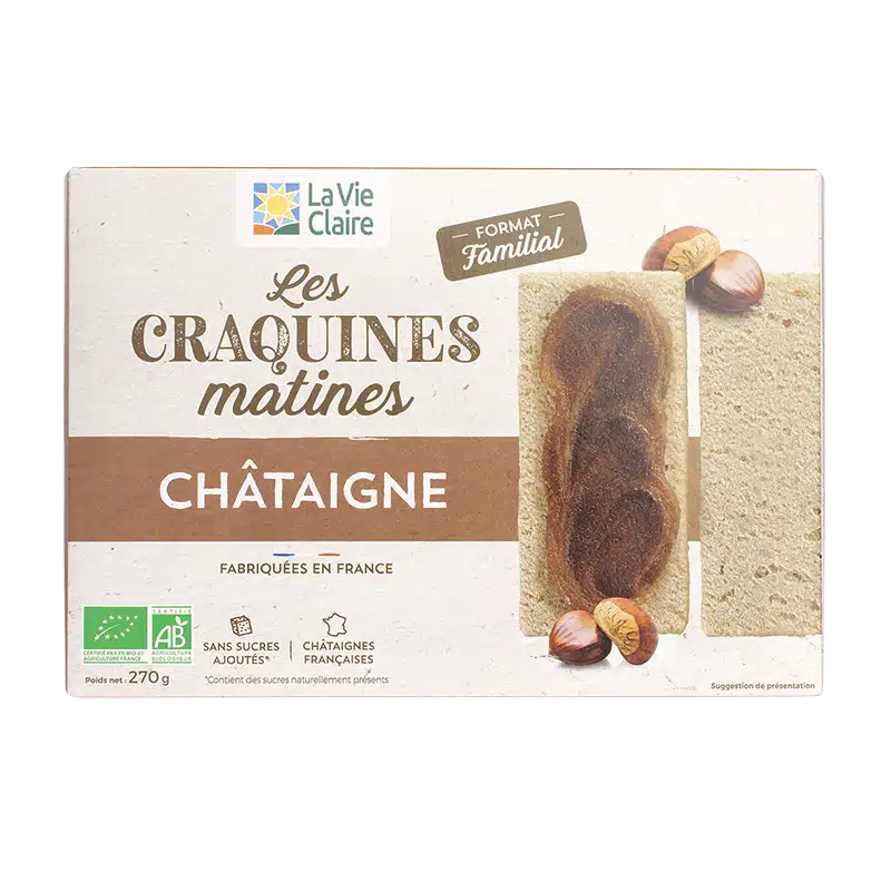 Tartines craquantes châtaigne 270g