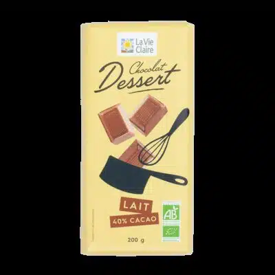 Chocolat au lait pâtissier