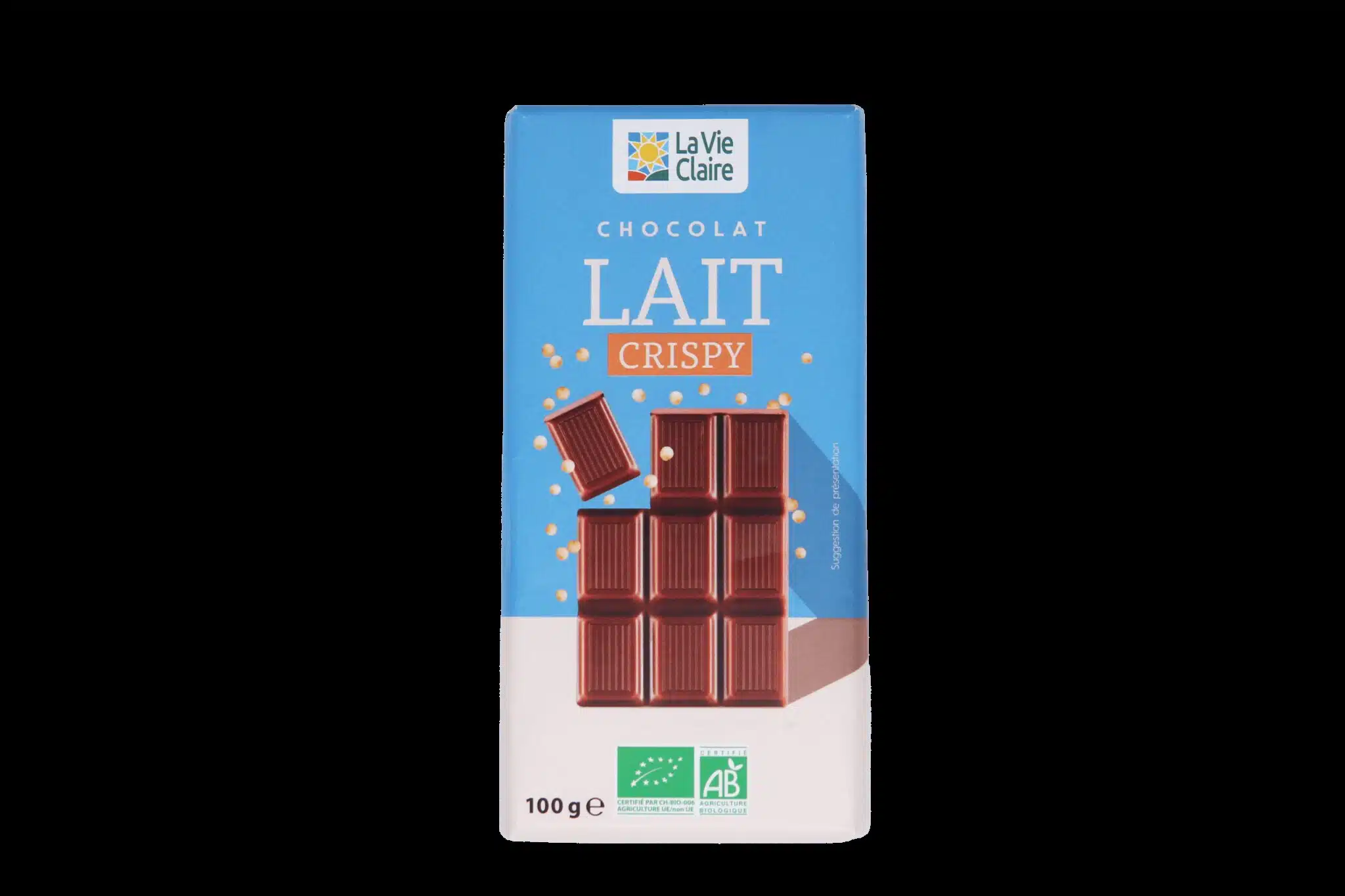 Chocolat au lait crispy
