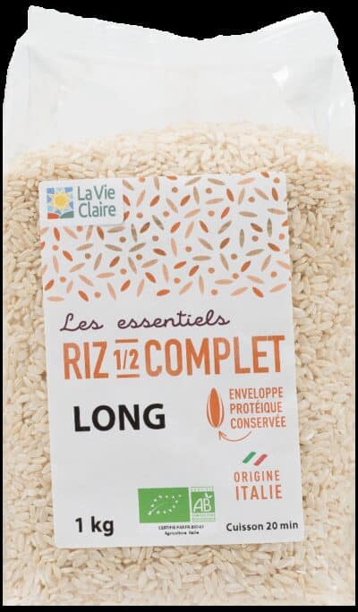 Riz Italie long 1/2 complet bio